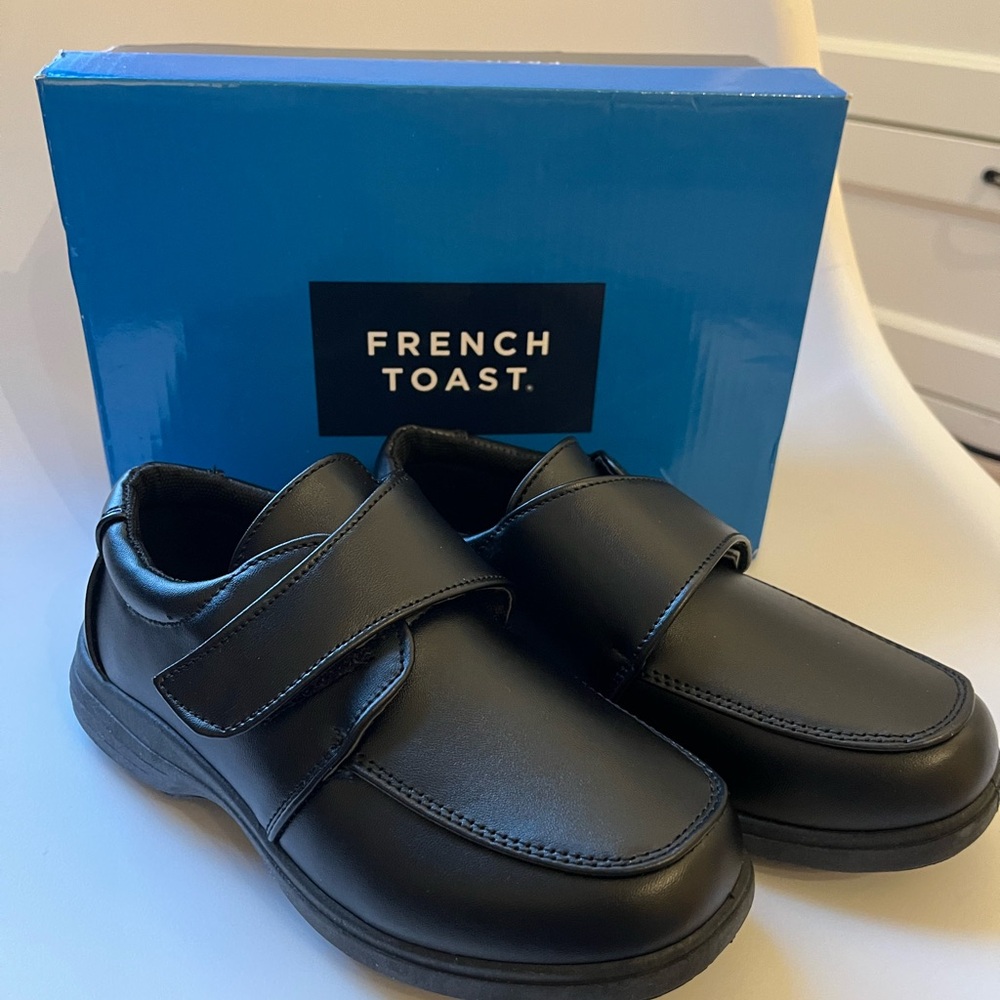 French Toast Kids Black Shoes